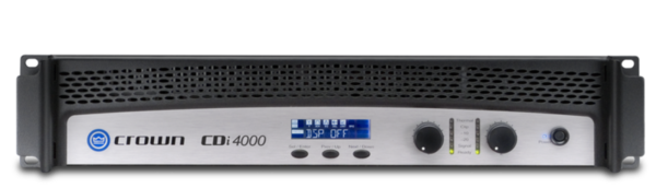 CDI4000 2CH POWER AMPLIFIER, 1200W @ 4OHM, 70V ,100V, 140V
